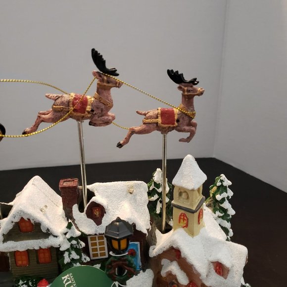 Kurt S. Adler Light Up Musical Santa Reindeer motion - Picture 5 of 10